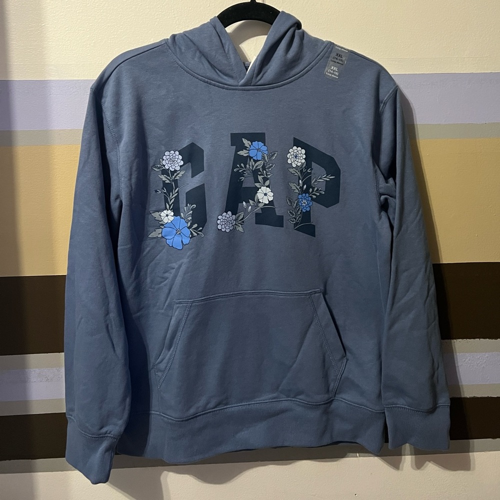 GAP boys hoodie floral